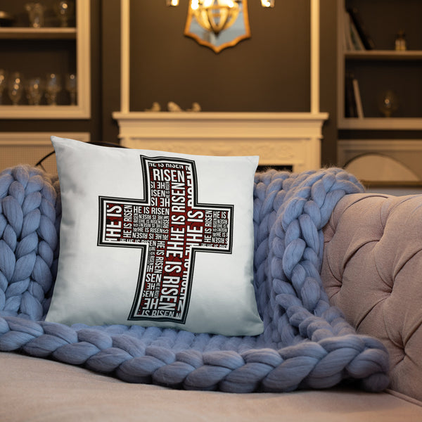 He Is Risen Pillow