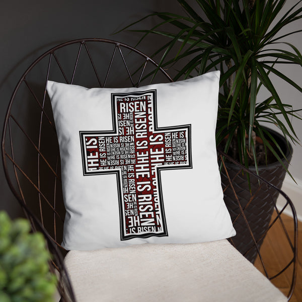 He Is Risen Pillow