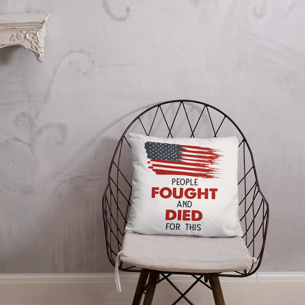 People Fought And Died For This Pillow