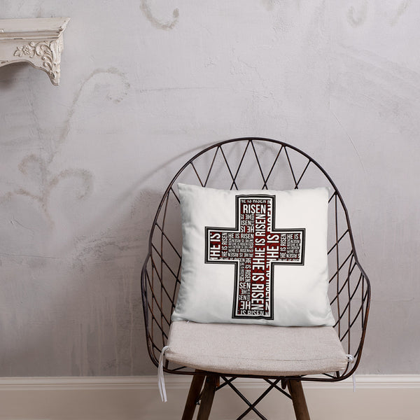 He Is Risen Pillow