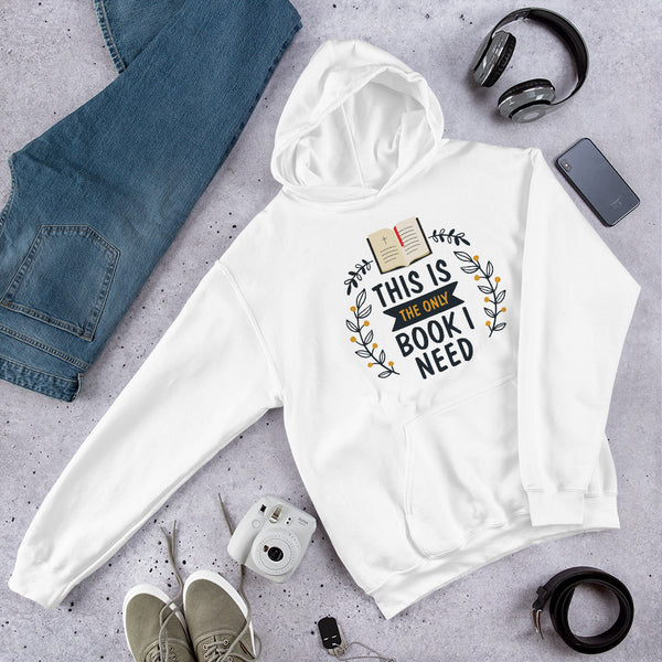 The Only Book I Need Christian Hoodie